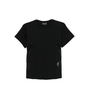 Emporio Armani Women Logo Cotton T-Shirt